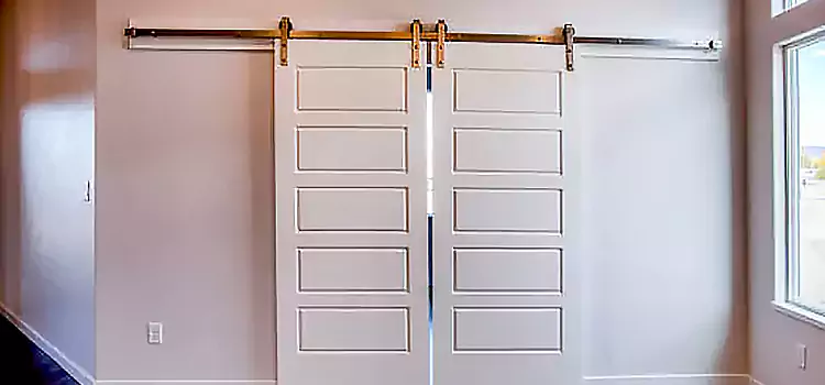 Glass Barn Door with Installation Hardware Kit South Valley